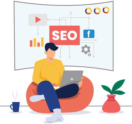 Find SEO friendly content that amplifies your social media presence